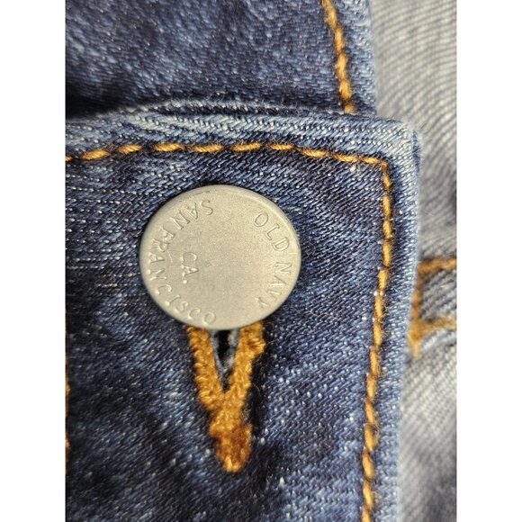 (3/$35) Old Navy Rockstar Jeans 4 Blue Distressed Ripped Super Skinny Denim - Picture 5 of 11